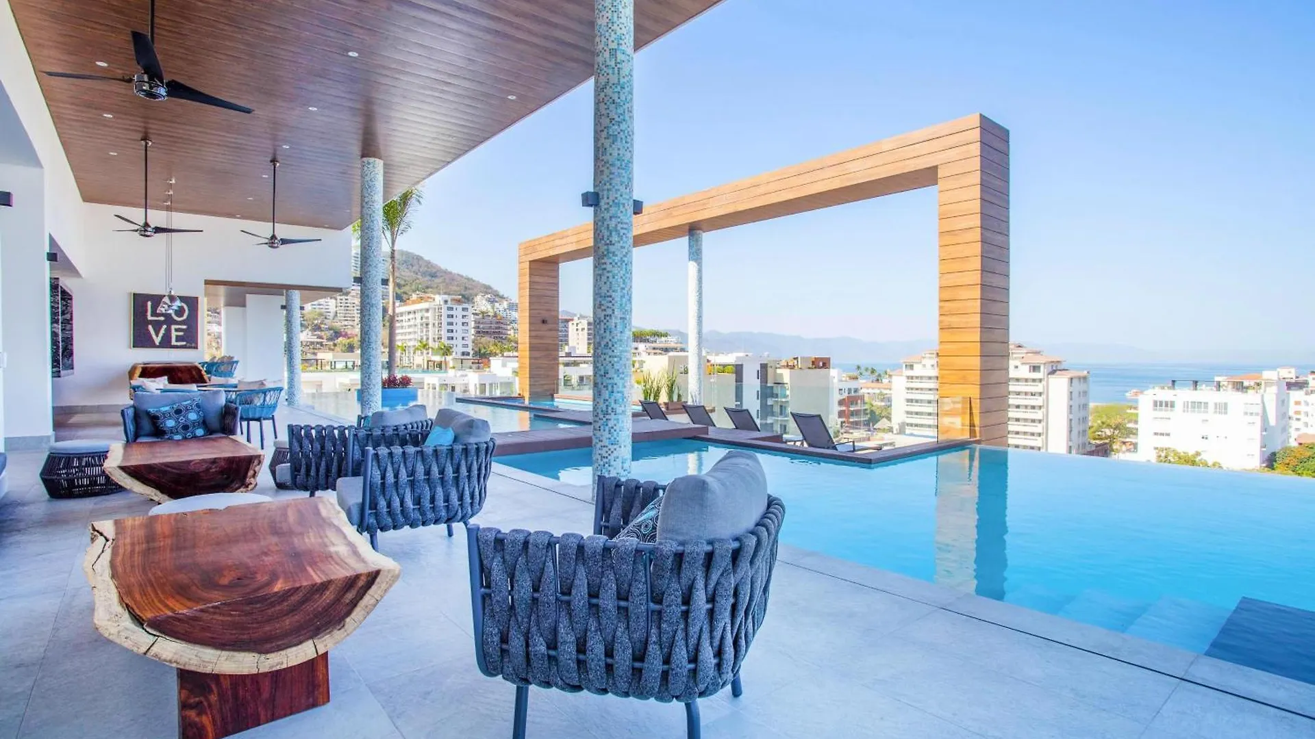 Vakantiehuis Boho 1 Bedroom With Pool, Gym, Hot Tub Puerto Vallarta Mexico
